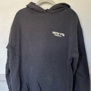 white fox hoodie